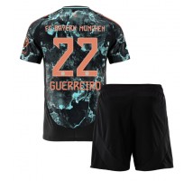Bayern Munich Raphael Guerreiro #22 Koszulka Wyjazdowa dzieci 2024-25 Krótki Rękaw (+ krótkie spodenki)